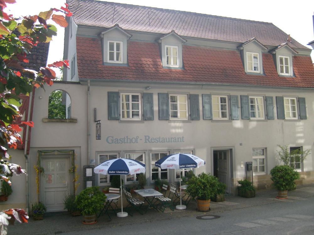 Gasthof Blauer Bock Schwäbisch Hall Extérieur photo
